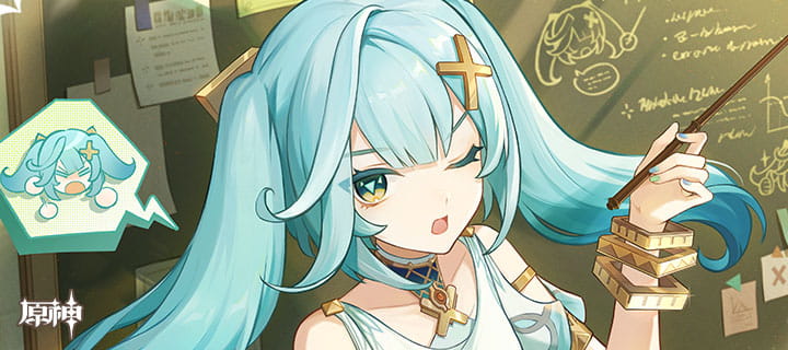 原神珐露珊生日8月20日：官方贺图与「我的课堂随时欢迎提问哦」生日寄语一览